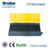 Wholesale In Alibaba Car Safety Flexible Rubber & PVC 5 Channel Cable Protector