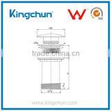 Watermark Lastest Arrival Basin Wash Waste Drain Chrome Plated Pop Up Click Clack(K728-D) thumbnail-2