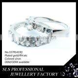 100% 925 Sterling Silver Material OEM/ODM Available Factory Fashion Jewelry Wholesale Wedding Jewelry Engagement Return Gift thumbnail-1