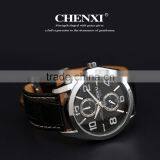 Best Fashion 021CML China Genuine Leather Wrist Watch Alloy Case Stainless Steel Back Leather Watch for Wholesale thumbnail-5