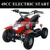 49CC 50CC Electric Start Mini Quad Kids ATV With Front Light