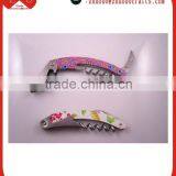 Colorful Moon Shape Waiters Corkscrew Bottle Opener With Good Design