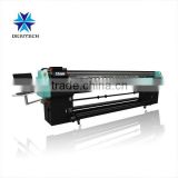 Roll To Roll UV Printer with UV- LED curing lamp ,Ricoh GEN5 head uv roll printing machine