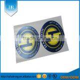 Custom Circular Grid at the End Coated Paper Stickers, Custom Stickers thumbnail-2
