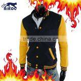 Korea Style Quality Slim Fit Varsity Wool Jackets Baseball Jacket Letterman Jacket Wholesale