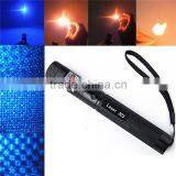 High Power Laser 303 301 Pointers Adjustable Focus Burning Match Lazer Pen Green Red Blue Violet Safe Key Free Battery e Charger thumbnail-4