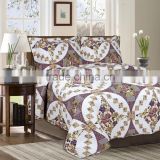 Dark color China Coating printed quilts for American style