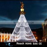 Outdoor decoration LED light motif christmas tree giant light artificial tree