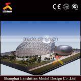 High Simulated Architectural Scale Model Building for Sale.