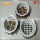 Tartan Pattern Dog Feeder Stock thumbnail-1