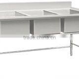 Triple Bowl Stainless Steel Sink BN-S13 thumbnail-1