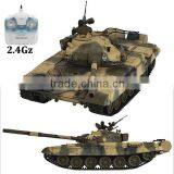 2.4G rc Airsoft Tank 1:24 rc Tank T72 VS Tank With Shooting BB Russian Tank T72 M1 thumbnail-4