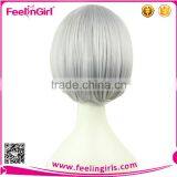 Fashionable U Part Front Lace Short Wig Cosplay Wholesale Quality Choice thumbnail-5