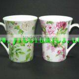 YF28010 Elegant Ceramic Couple Mug