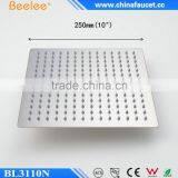 Beelee Rainfall Brushed Bath Shower Stainless Steel Shower Head thumbnail-3