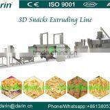 Automatic 3d & 2d Snack Crispy Chips/screw/shell/extruded Pellet Machine/fried Pellets Make