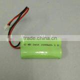2.4V AA2200mAh NI-MH Rechargeable Battery Pack Supplier's Choice thumbnail-1