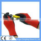 High Quality Knitted Latex Palm Coated Nylon Gloves For Glass Handling thumbnail-6