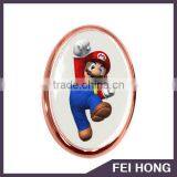 Factory Direct Sale Cheap Price Cartoon Zamac Button Printed Pin no Mold Fee