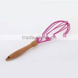Silicone Balloon Whisk With Bamboo Handle/wood Handle thumbnail-1