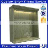 Tailor Made Spray Paint MDF Wood Shelf for Shop With LED Lighting thumbnail-3