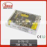 75W AC to DC Single Output SMPS Switching Power Supply(S-75-12)