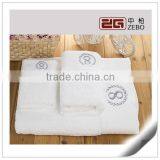 100% Cotton Customized Embroidery Logo 16S Hand Towel Sets thumbnail-2