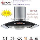 Cheap Price Wall Mounted Red Color Range Hood /kitchen Hood/cooker Hood thumbnail-5