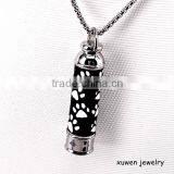 Black Plated Enamel Stainless Steel Diffuser Pendant