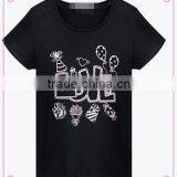 High Quality Soft Comfortable 100% Octton Ladies Fancy t Shirt thumbnail-1