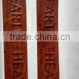 Buffalo Leather Bookmarks With Custom Embossing for Events thumbnail-1