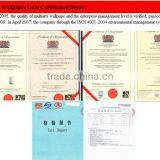 Metallic Wallpaper in Shinny Gold Manufacture of Foshan City Guangdong thumbnail-6