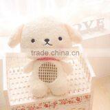 Creative Hot-selling New Style Lovely 40 cm White and Brown Big Ears Lovers Biscuit Dog Plush Toy Doll