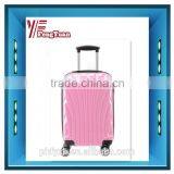 2015 China Factory Lovely Pink Wave Point Printing Luggage for Girls ,ABS /PC Light Luggage thumbnail-2