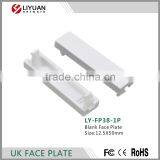LY-FP38-1P Network Cable Faceplate RJ45 Blank Face Plate