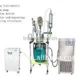 0.095MPa Vacuum Glass Stirring Reaction Kettle Glass Reactor
