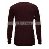 V Collar Long Sleeve Sweater for Boys,sweater Knitting Machine Price thumbnail-4