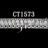 Guangzhou Garment Accessories Embroidery Lace Trim Factory Wholesale CT1573 thumbnail-1