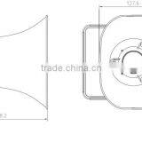 SPH-710T Suitable for Vehicle-bone, Station,wharf ,square Installations for Public Security, Paging Weatherproof Horn Speaker thumbnail-2