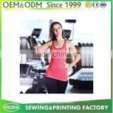 OEM Dry Fit Sports Wear Plain Gym Yoga Tank Top/blue Vest/singlet Women by Guangzhou Garment thumbnail-4