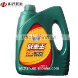 SAE Specification and API CJ-4 / CI-4 / CH-4 Type Diesel Engine Motor Oil 15w-40