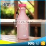 Children BPA free soda bottles small plastic bottle with colorful lids