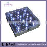 RGB 4 inch square size wedding decoration favour LED centerpiece base light