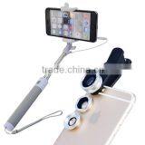 Apexel Camera Lens 3 in 1, Fisheye Lens for Mobile Phone, Selfie Stick With 3.5mm Cable for All Phones thumbnail-4