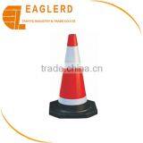 70cm Rubber Road Safety Traffic Cone