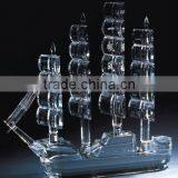 Verisimilitude Crystal Ship Model, Crystal Crafts and Gifts