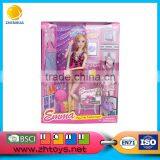 11.5 Inch Young Girl Sex Doll With Baby Girls Mini Skirt and Guitar Hot Doll thumbnail-3