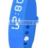 3D Pedometer Sleep Monitor Temperature Calorie Sports Silicone LED Smart Watch thumbnail-1