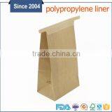 Custom Printing Food Grade Flat Bottom Brown Kraft Sos Greaseproof Potato Chips Bag for Snack Food thumbnail-4