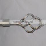 Forged Iron Birdcage Window Drapery Rod Set thumbnail-3